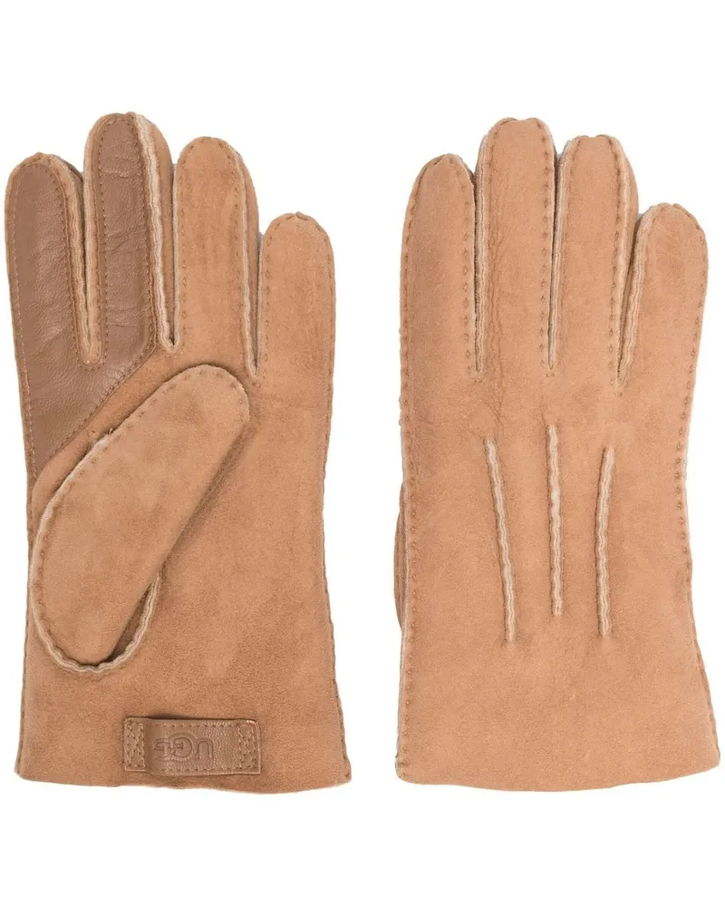 UGG Handschuhe aus Shearling - Braun Braun