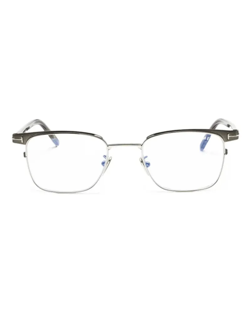Tom Ford Brille mit eckigem Gestell - Grau Grau