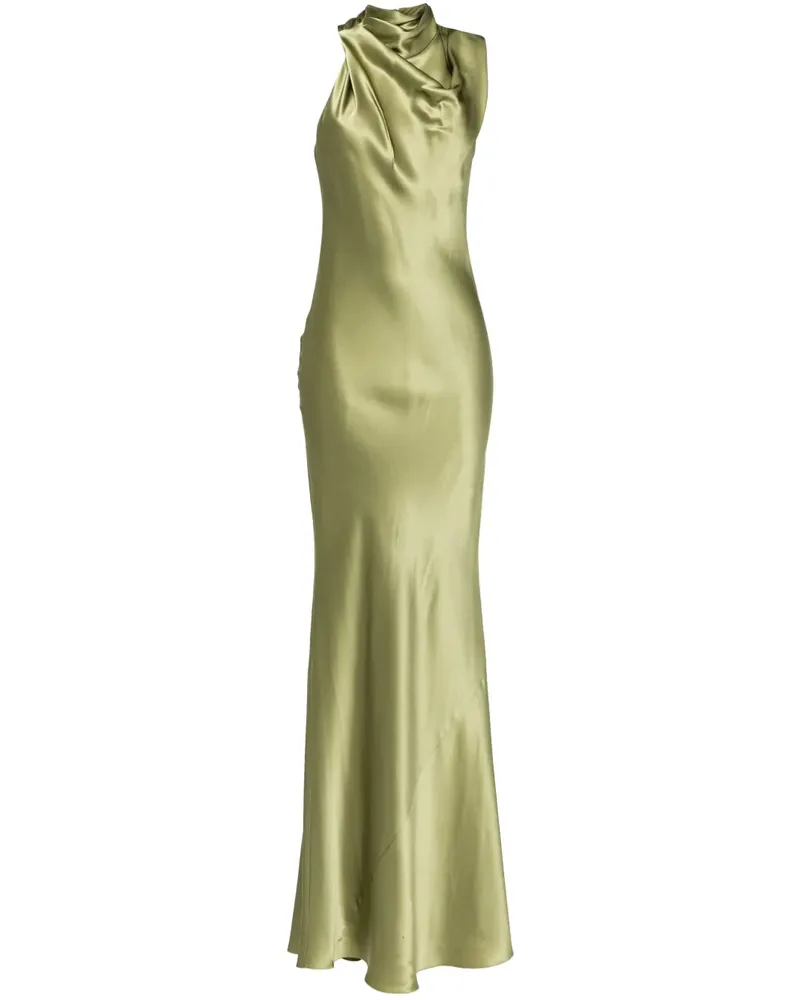 mason by michelle mason Ärmelloses Seidenkleid - Grün Grün