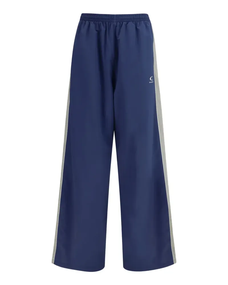 Balenciaga striped track pants - Blau Blau