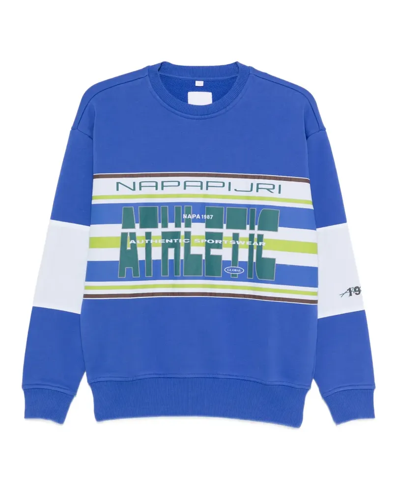 Napapijri x Martin Rose Lamont sweatshirt - Blau Blau
