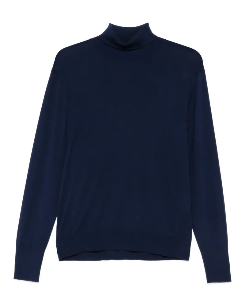 Eleventy Klassischer Rollkragenpullover - Blau Blau