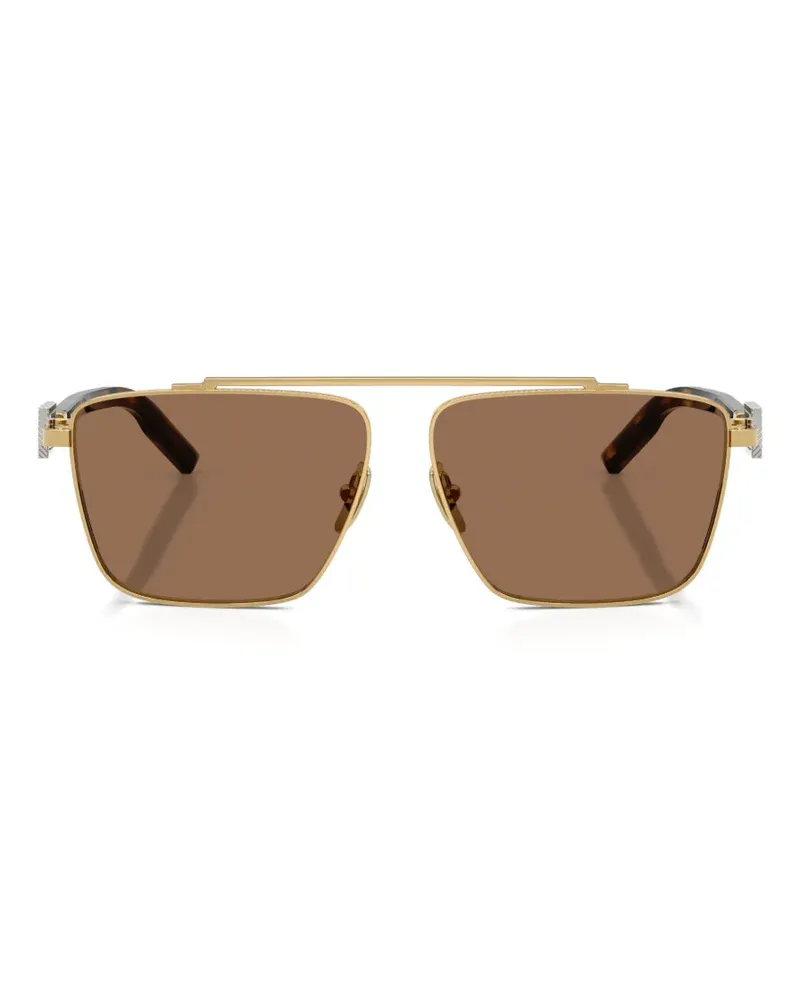 Dolce & Gabbana Getönte Pilotenbrille - Silber Silber