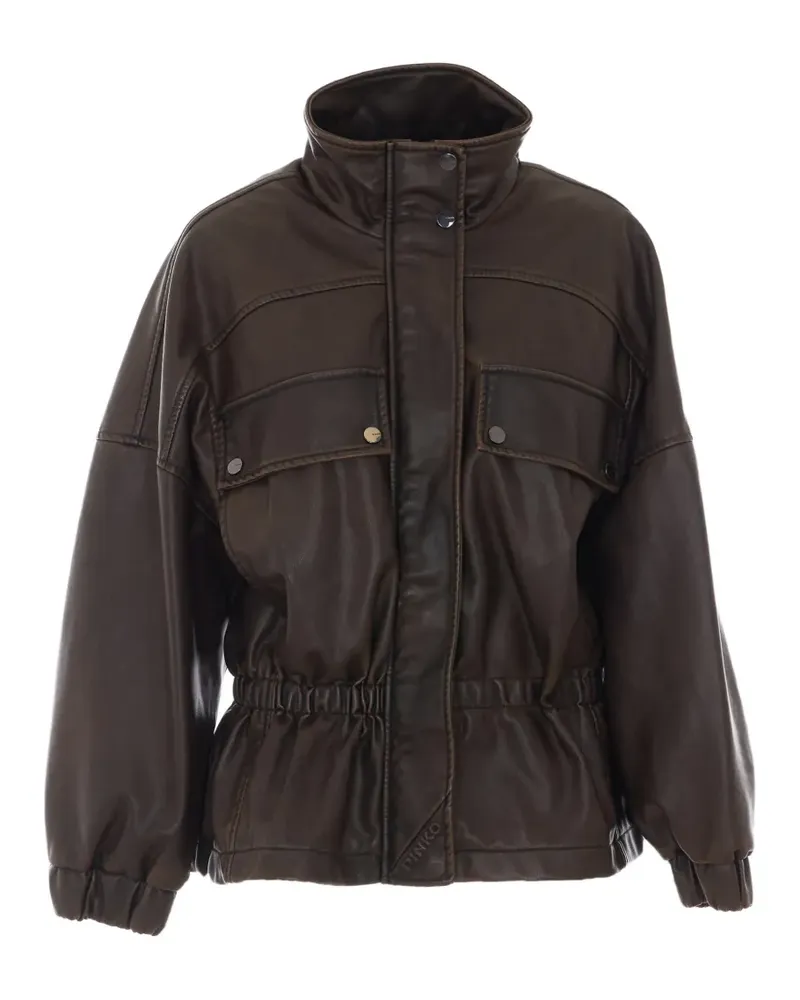 Pinko Barkeria blouson jacket - Braun Braun
