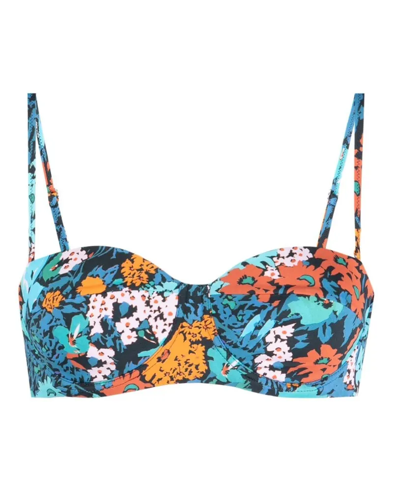 Paul Smith Bikinioberteil mit Blumen-Print - Mehrfarbig Mehrfarbig