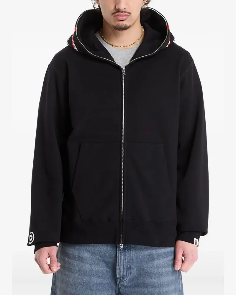 BAPE shark full-zip hoodie - Schwarz Schwarz