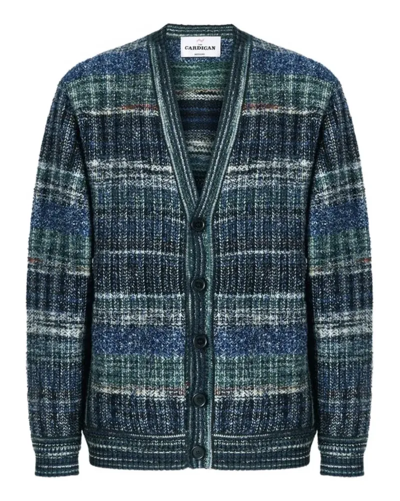 Missoni Cardigan mit V-Ausschnitt - Blau Blau