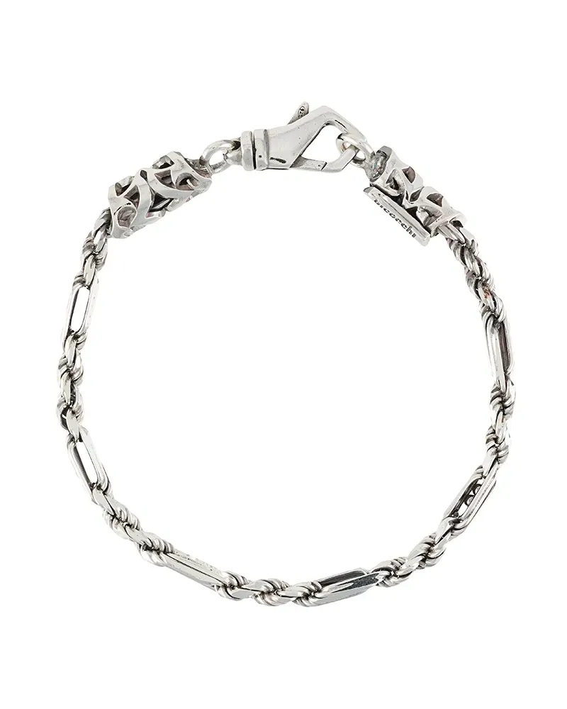 Emanuele Bicocchi Kettenarmband aus Sterlingsilber Silber