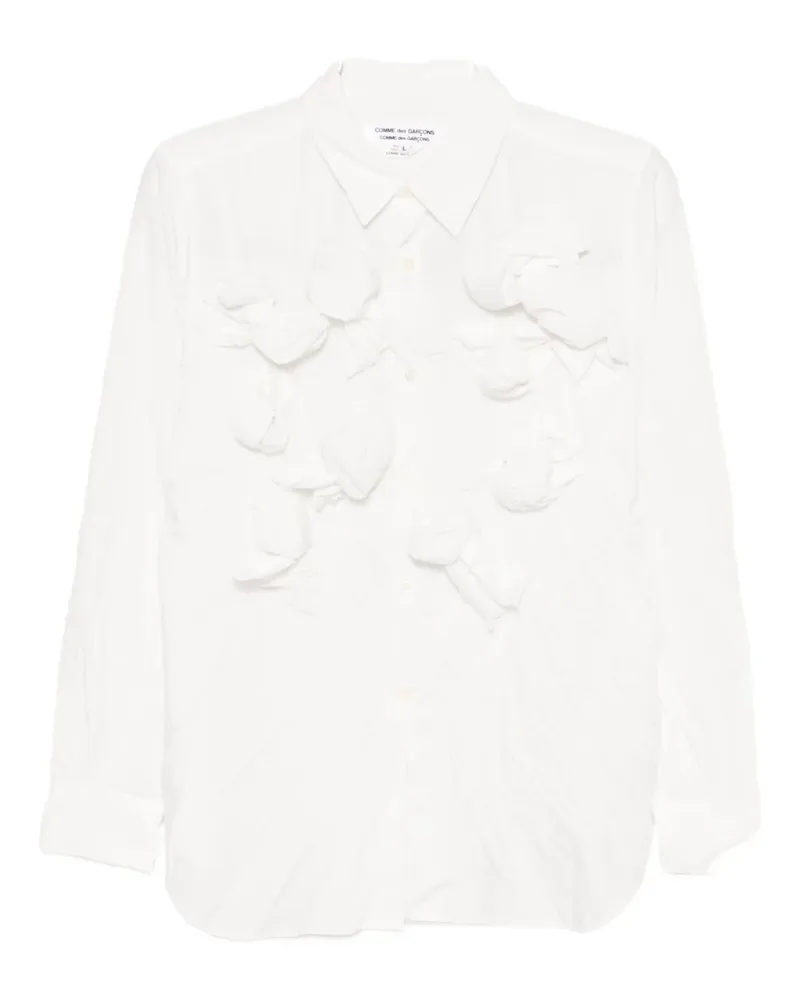 Comme des Garçons knot-detail blouses - Weiß Weiß