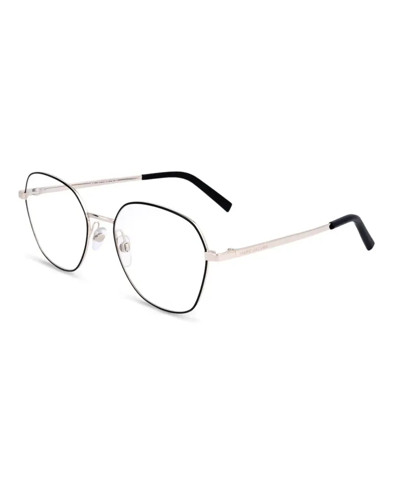 Marc Jacobs Brille mit geometrischem Gestell - Schwarz Schwarz
