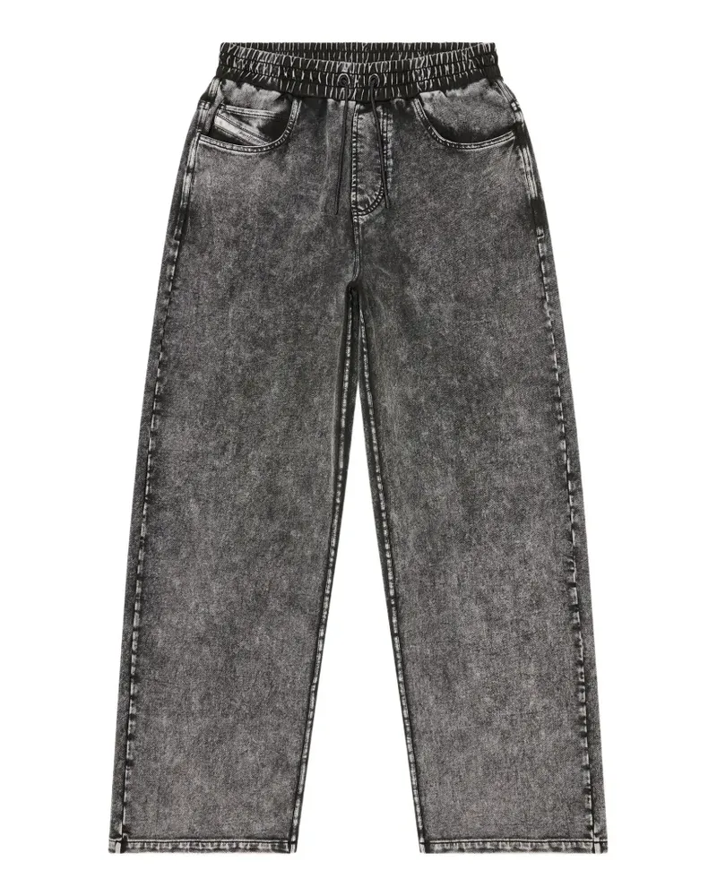 Diesel Jogginghose mit Denim-Effekt - Grau Grau