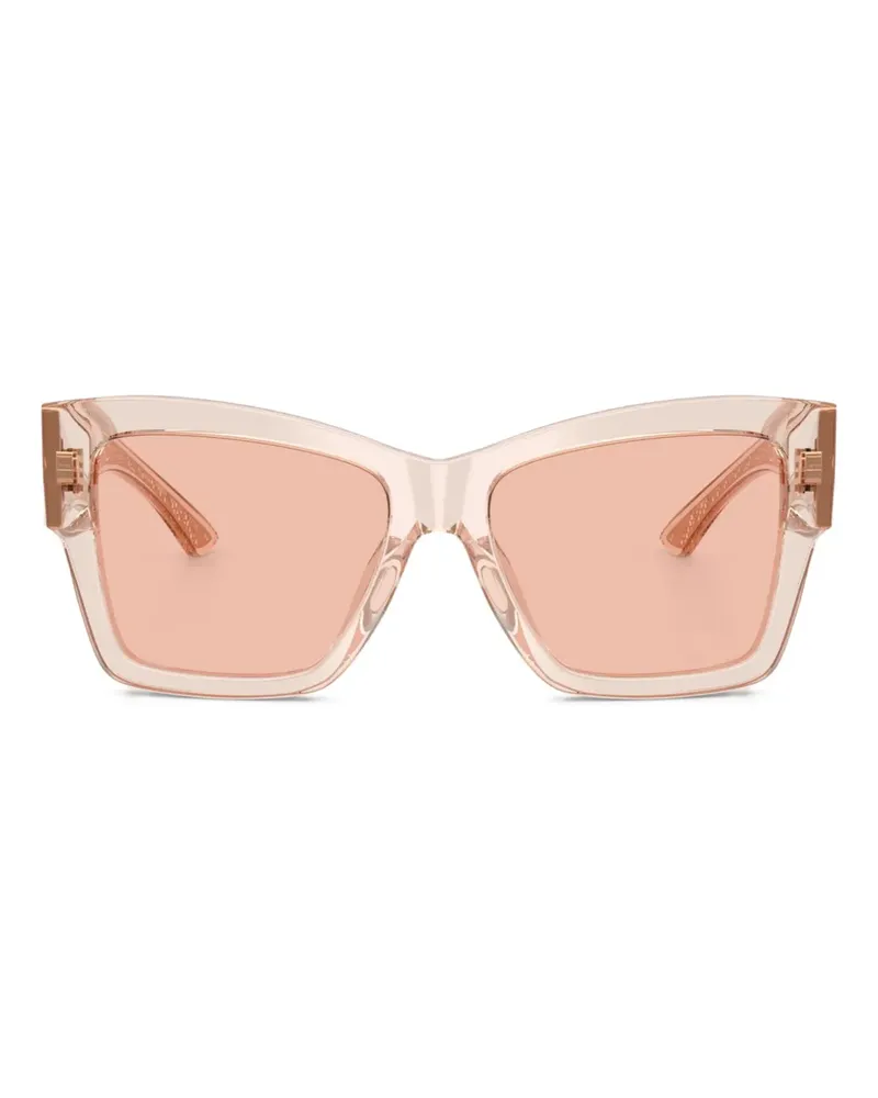 Dolce & Gabbana Sonnenbrille mit Print - Rosa Rosa