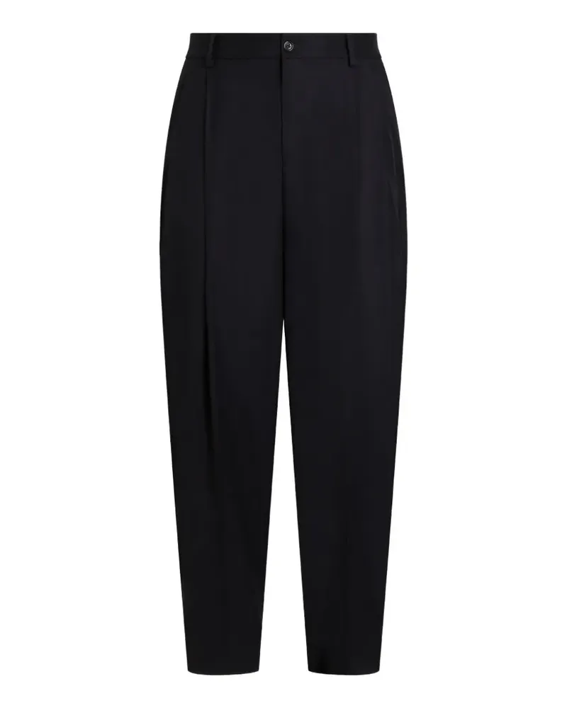 Dolce & Gabbana Hose aus Flanell - Blau Blau