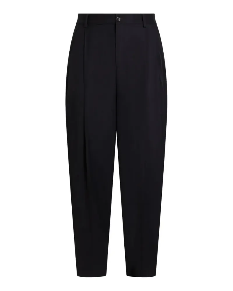 Dolce & Gabbana Hose aus Flanell - Blau Blau