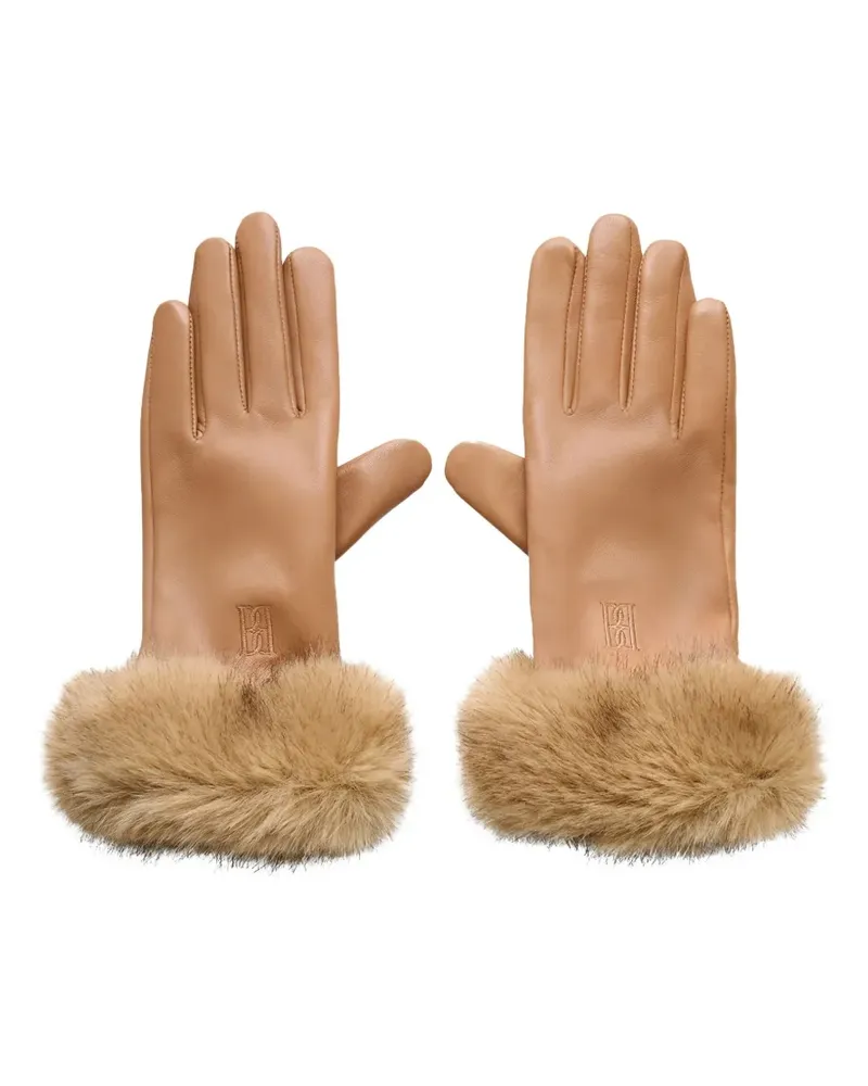 By Malene Birger Genna Handschuhe - Braun Braun