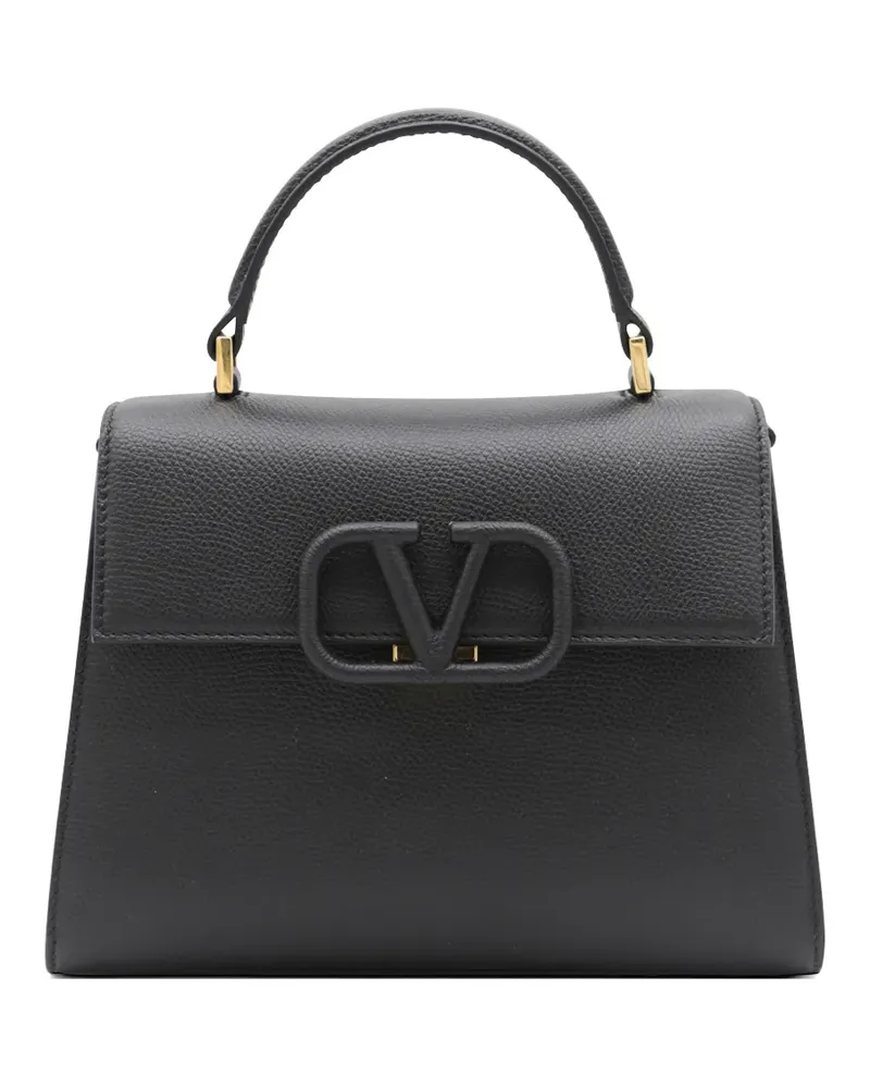 Valentino Garavani small Vsling leather tote bag - Schwarz Schwarz
