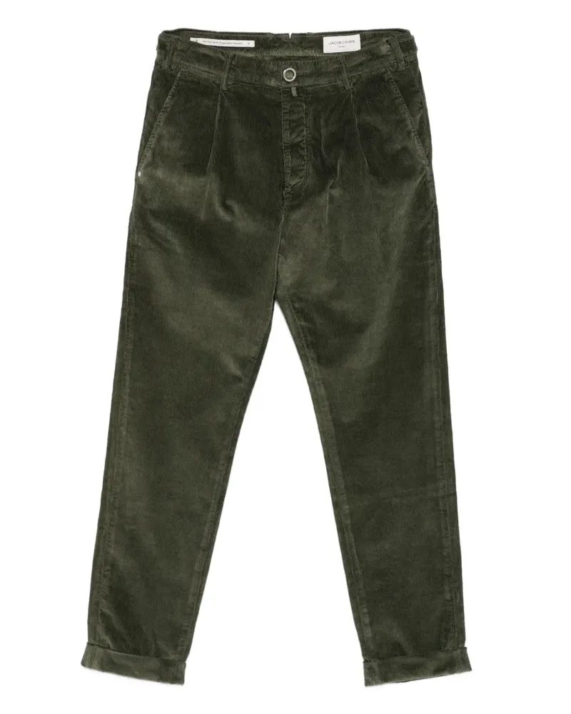 Jacob Cohën Hose aus Cord - Grün Grün