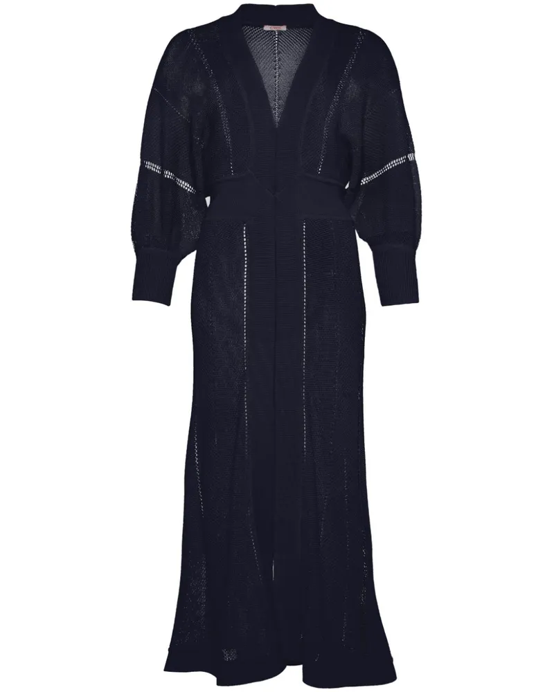 Eres Gestricktes Stella Kleid mit V-Ausschnitt - Schwarz Schwarz