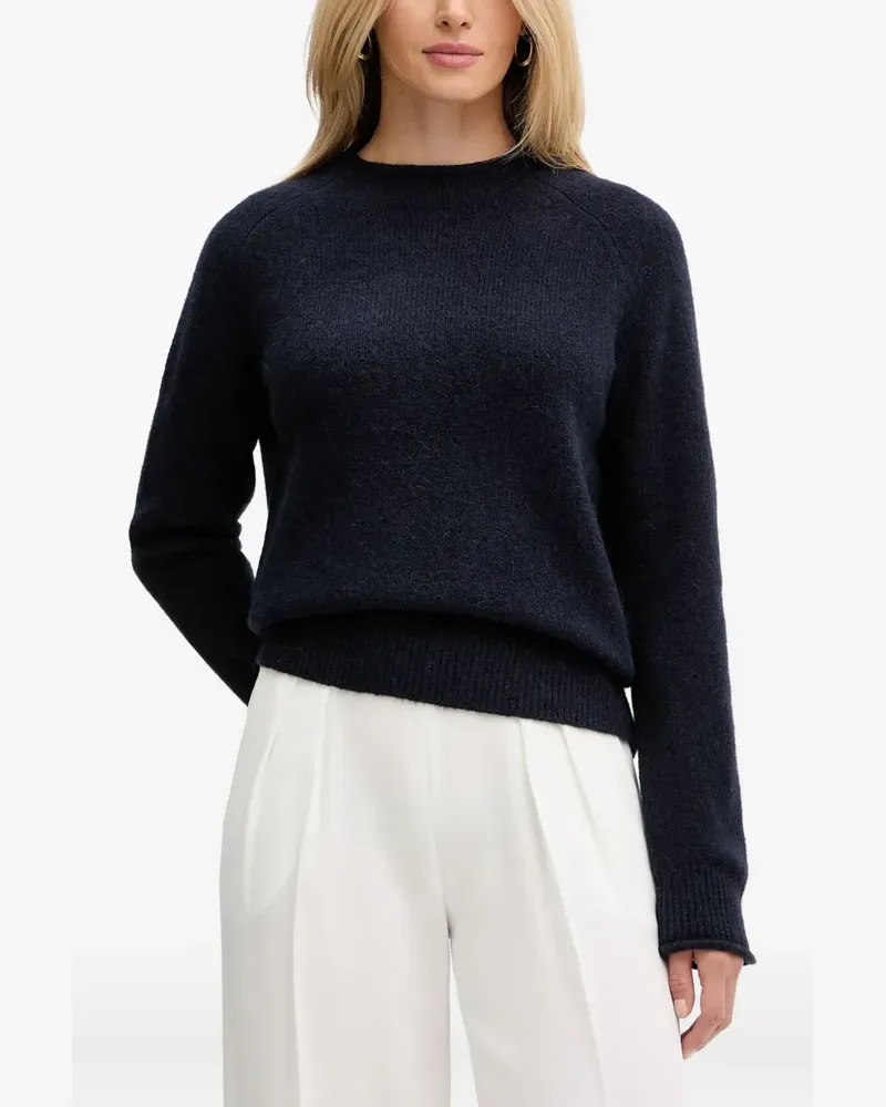 HUGO BOSS Pullover mit Rundhalsausschnitt - Blau Blau