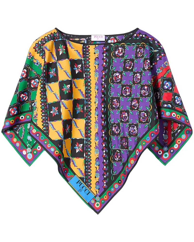 Emilio Pucci Kaftan mit Festa Onde-Print - Violett Violett