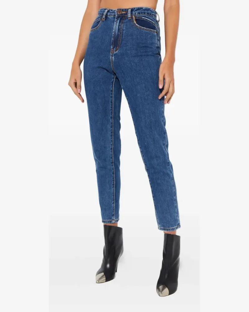 One Teaspoon high-waist five-pocket jeans - Blau Blau