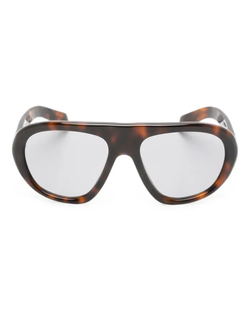 Prada Sonnenbrille in Schildpattoptik - Braun Braun