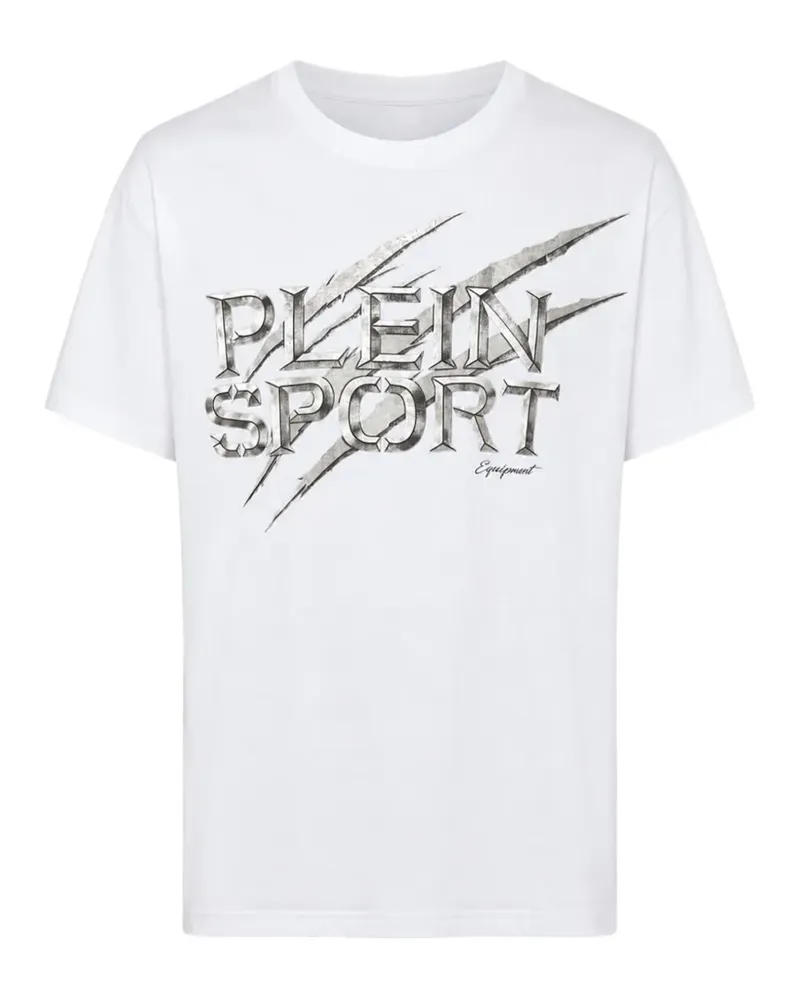 Philipp Plein logo-print crew-neck t-shirt - Weiß Weiß