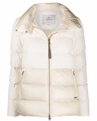 Woolrich Gefütterte Luxe Puffy Jacke Nude