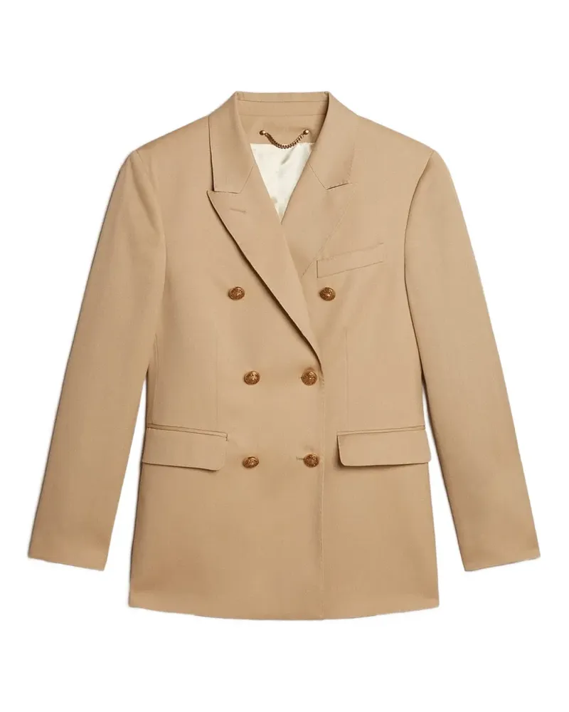Golden Goose Doppelreihiger Blazer - Nude Nude