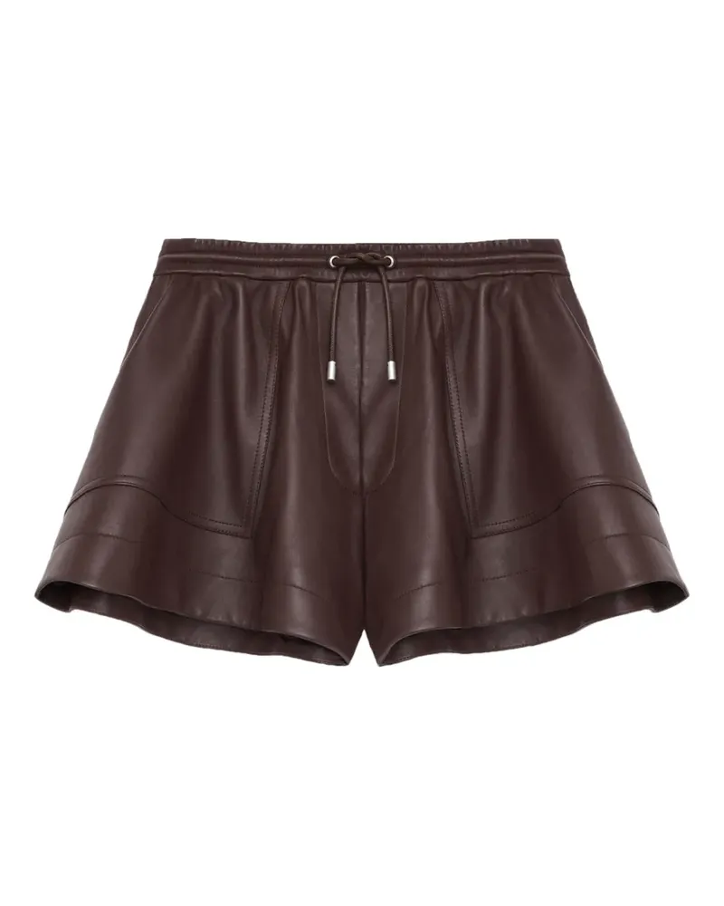 Loewe Shorts mit Kordelzug - Braun Braun