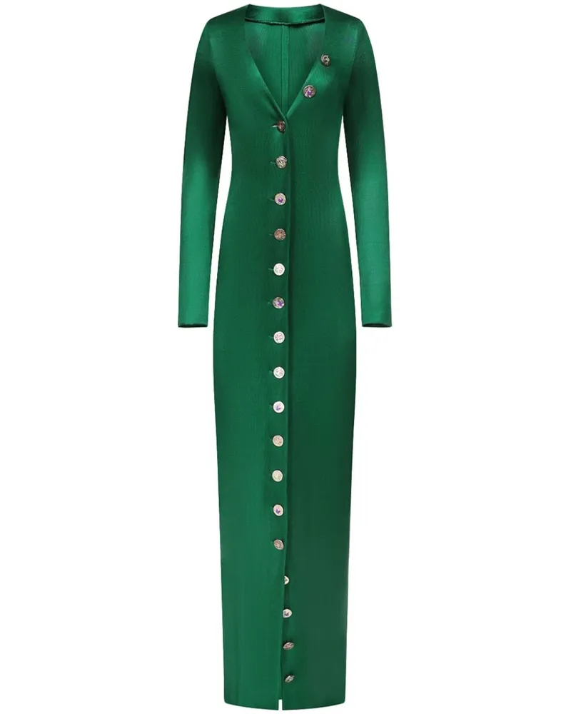 GALVAN Turlington Kleid - Grün Grün