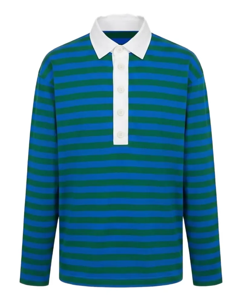 Meta Campania Collective Ethan striped shirt - Blau Blau