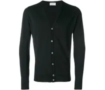 Cardigan mit V-Ausschnitt - Schwarz