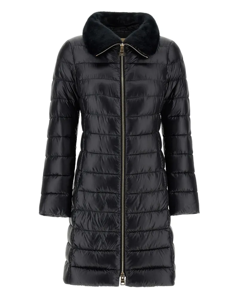 Herno Elisa Mantel - Schwarz Schwarz