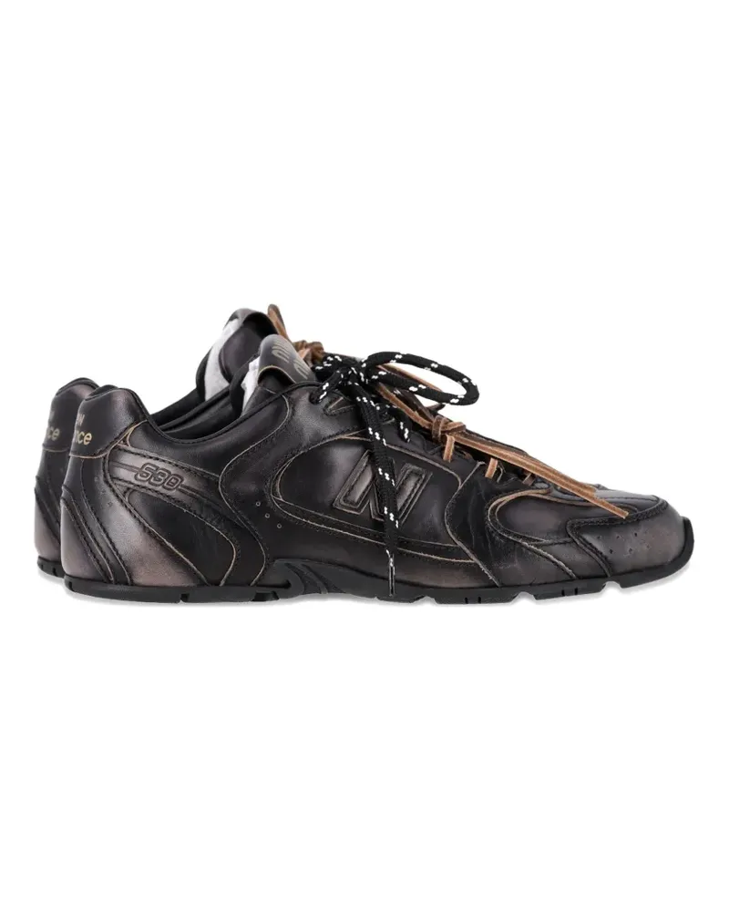 New Balance x Miu Miu 530 SL leather sneakers - Schwarz Schwarz