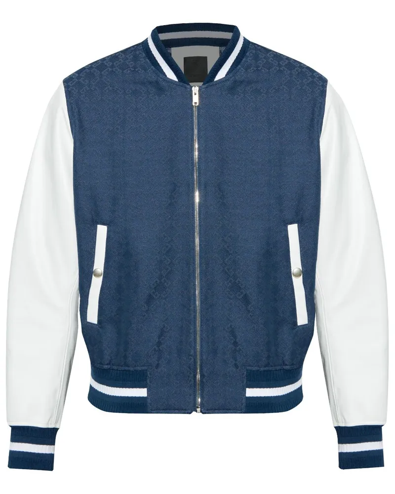Givenchy Bomberjacke aus Monogramm-Jacquard - Blau Blau