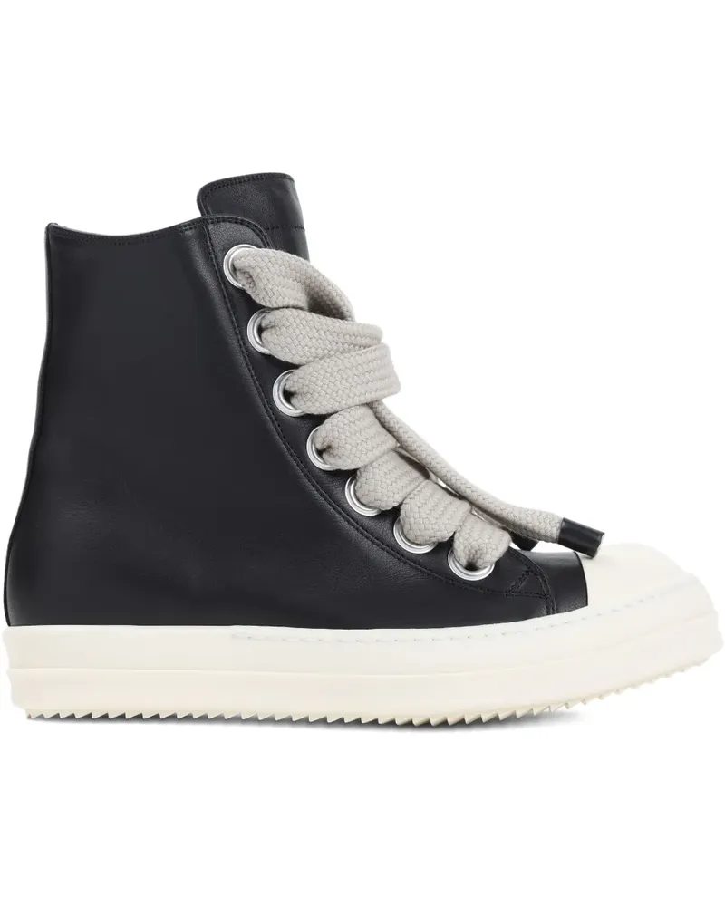 Rick Owens Jumbolace High-Top-Sneakers - Schwarz Schwarz