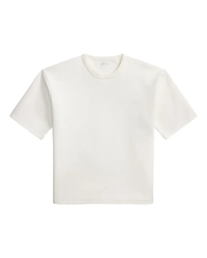 Ralph Lauren T-Shirt aus Doppelstrick - Weiß Weiß