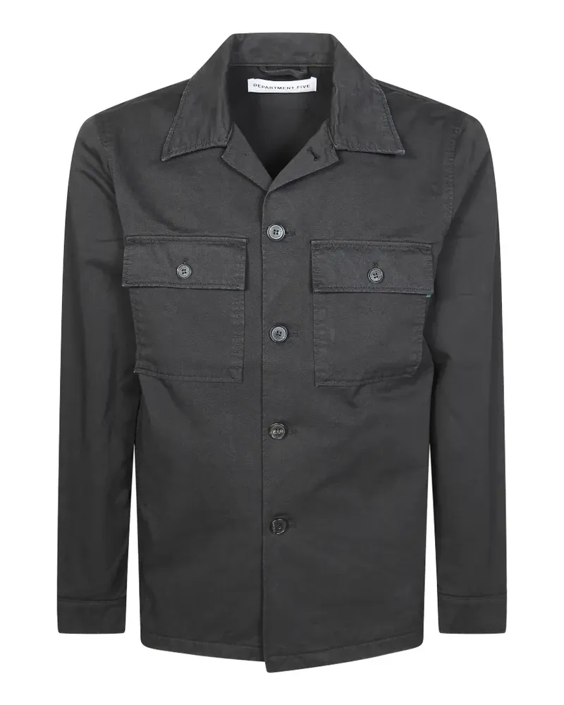 Department 5 button-up shirt jacket - Grau Grau