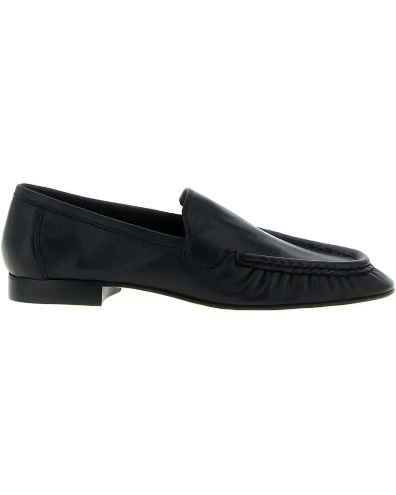 ARMARIUM curled-toe leather loafers - Schwarz Schwarz