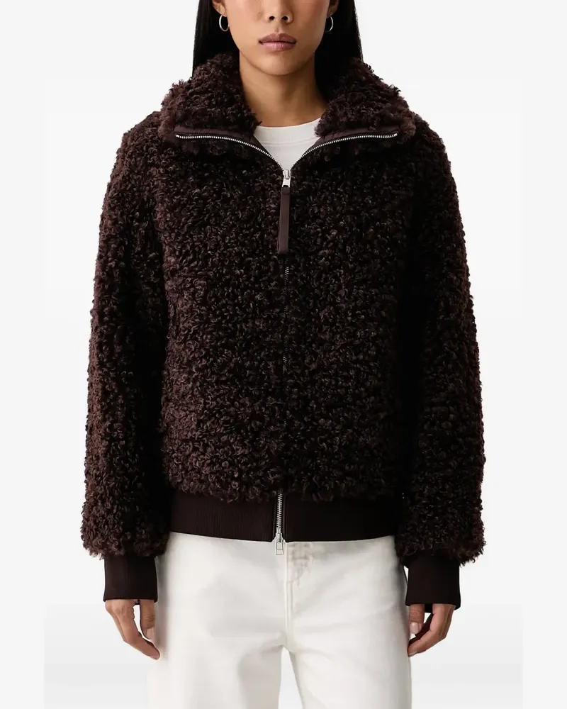 Marc O'Polo Jacke aus Faux Fur - Braun Braun