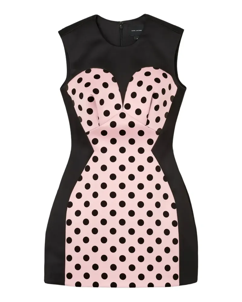 Marc Jacobs Kleid mit Polka Dots - Schwarz Schwarz