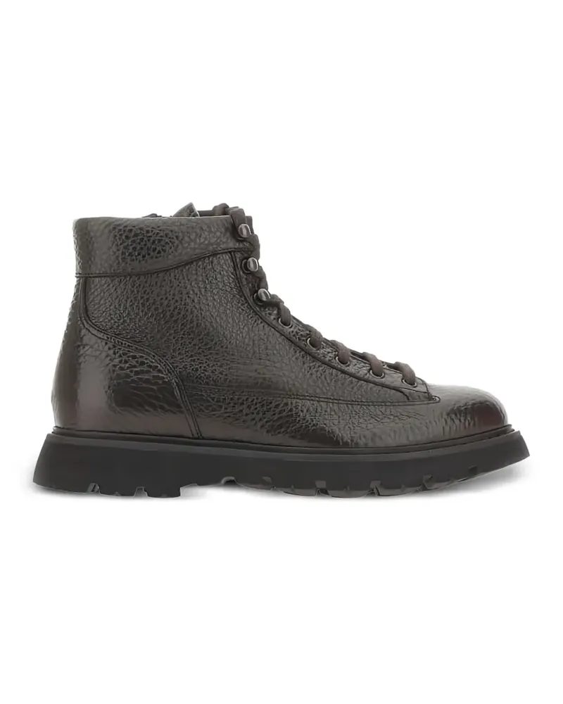 Doucal´s leather ankle boots - Braun Braun