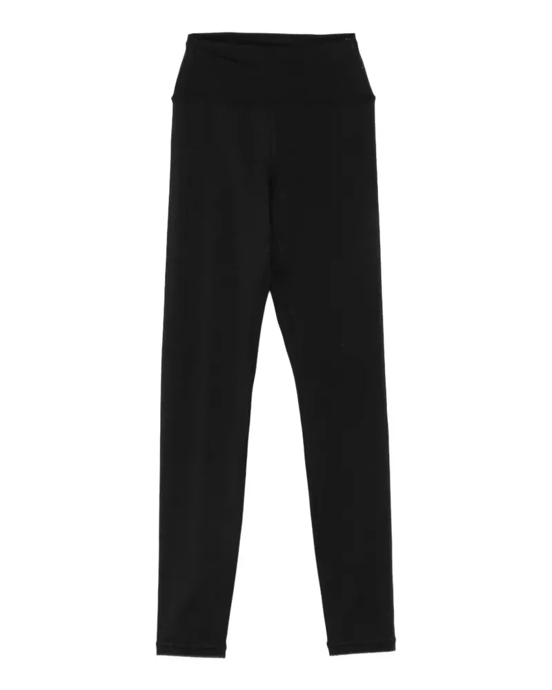 SPORTY & RICH logo-print leggings - Schwarz Schwarz