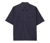 Kurzärmeliges Hemd - Blau