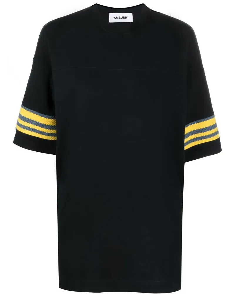 AMBUSH T-Shirt mit Logo-Print - Schwarz Schwarz