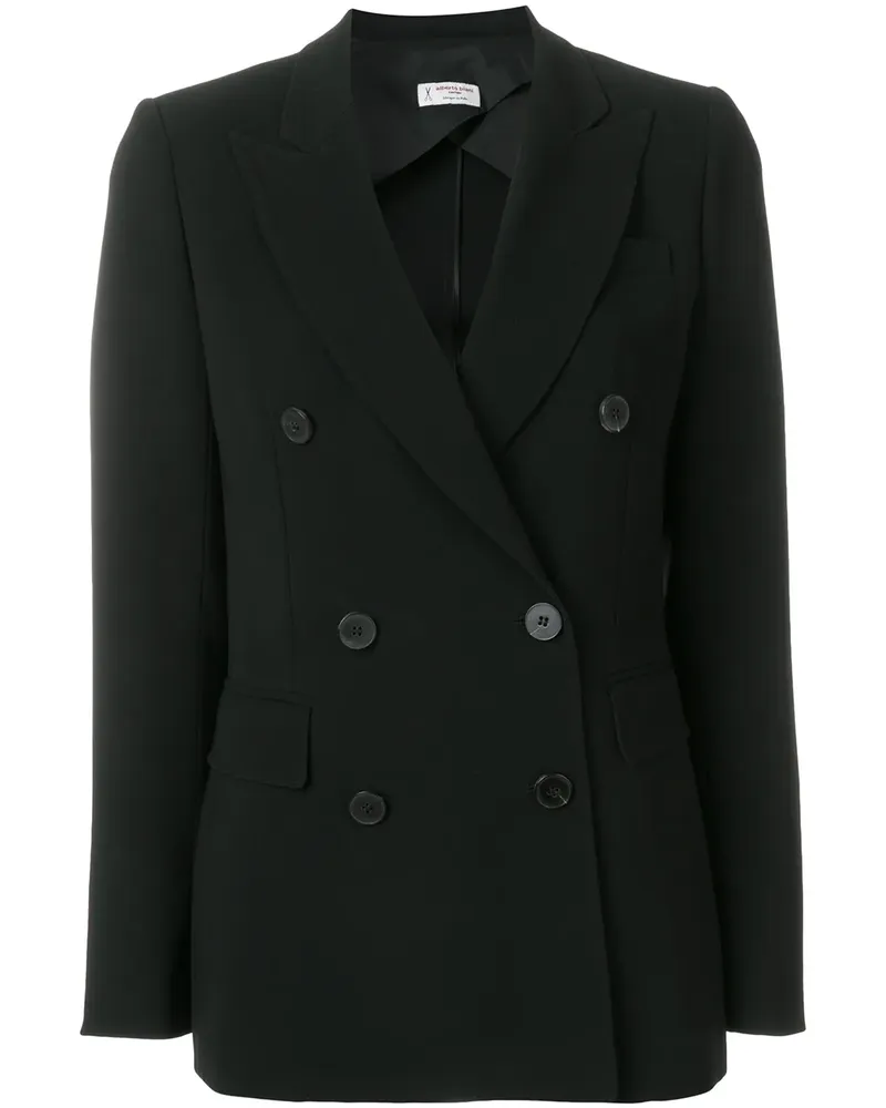 Alberto Biani Doppelreihiger Blazer - Schwarz Schwarz