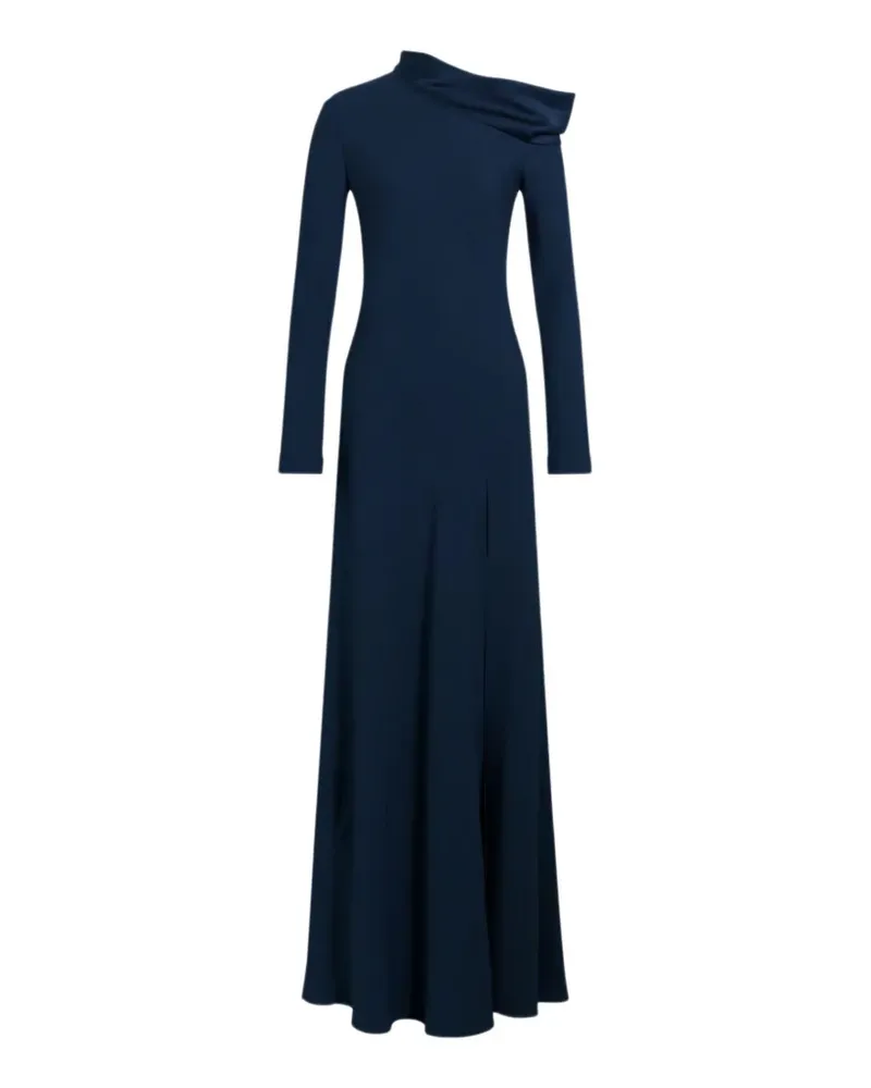 Alberta Ferretti Drapiertes Kleid - Blau Blau