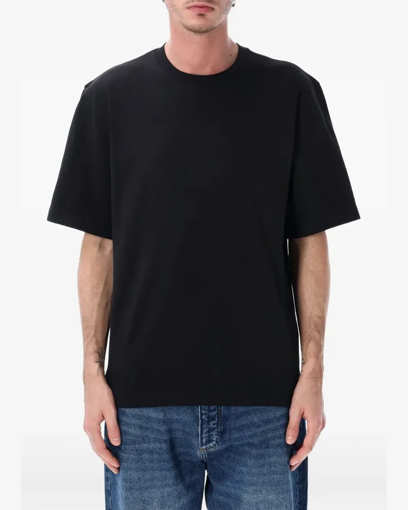 Studio Nicholson logo-print t-shirt - Schwarz Schwarz