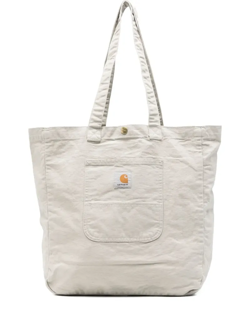 Carhartt WIP pocket detail tote bag - Weiß Weiß